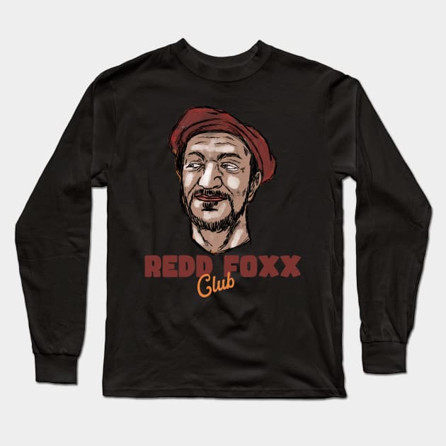 REDD FOXX CLUB Long Sleeve T-Shirt by Tee Trends